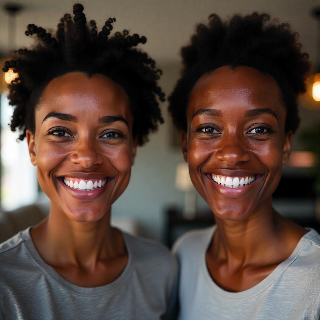 Before and After Smile